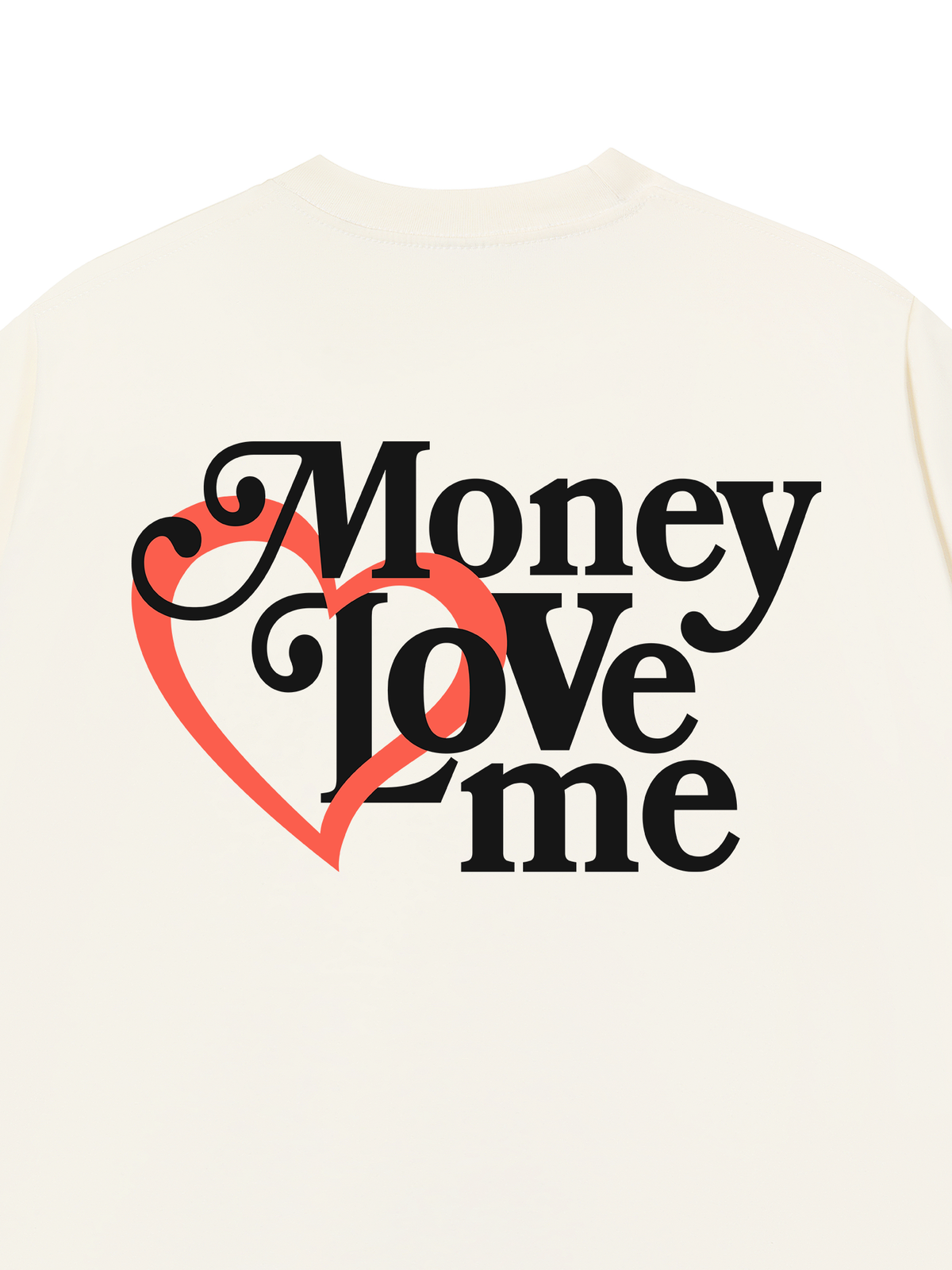 Áo Thun Relaxed Fit Money Love Me