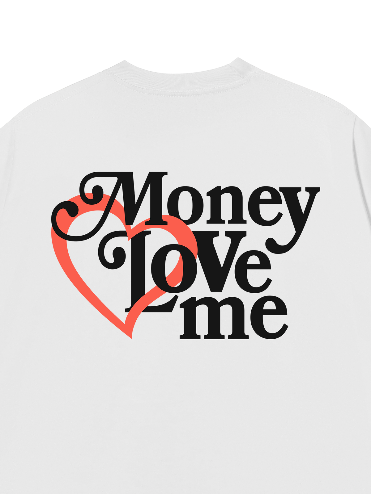 Áo Thun Relaxed Fit Money Love Me