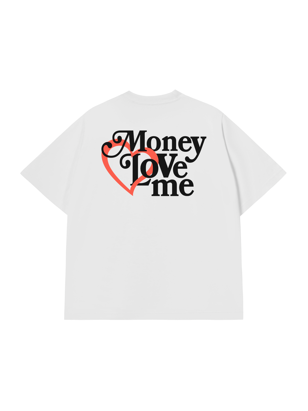 Áo Thun Relaxed Fit Money Love Me