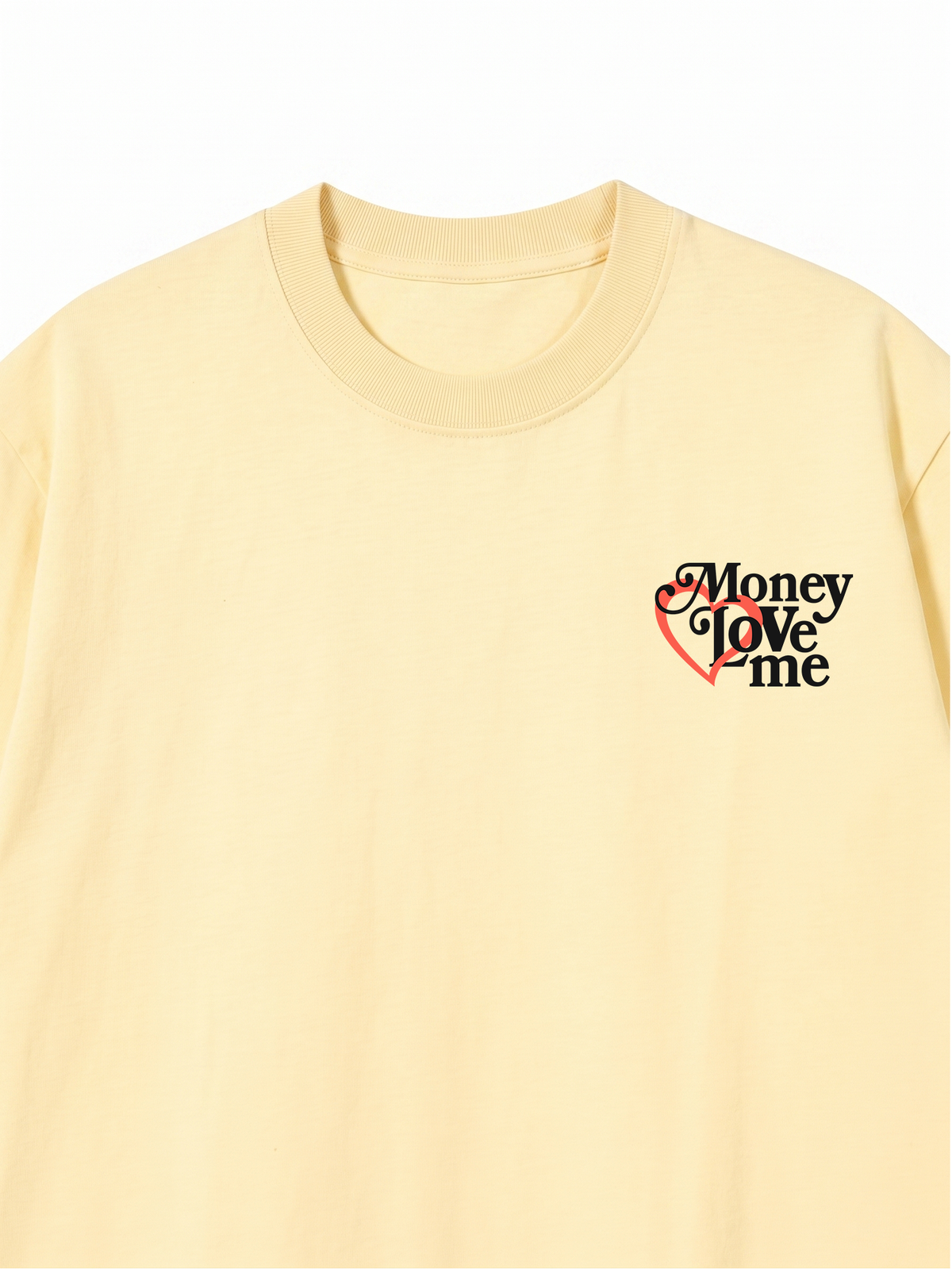 Áo Thun Relaxed Fit Money Love Me