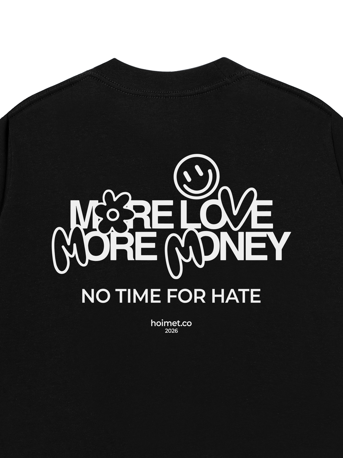 Áo Thun Relaxed Fit More Love More Money