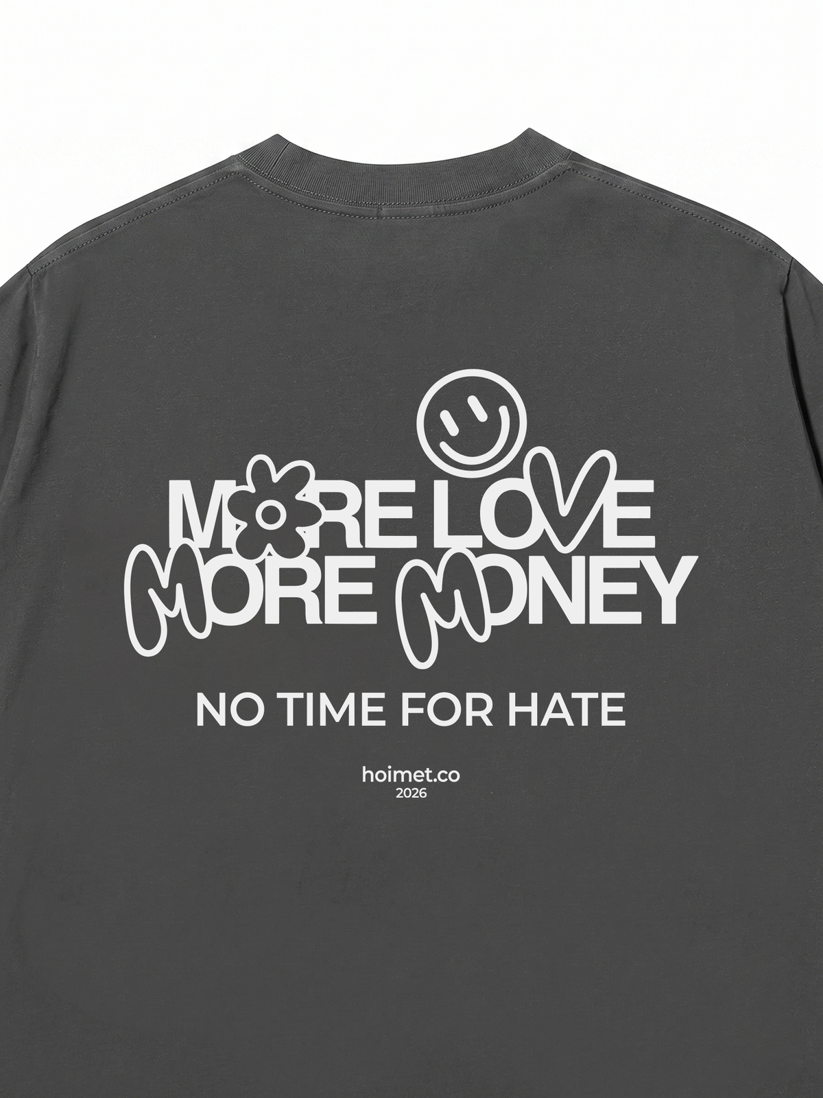 Áo Thun Relaxed Fit More Love More Money