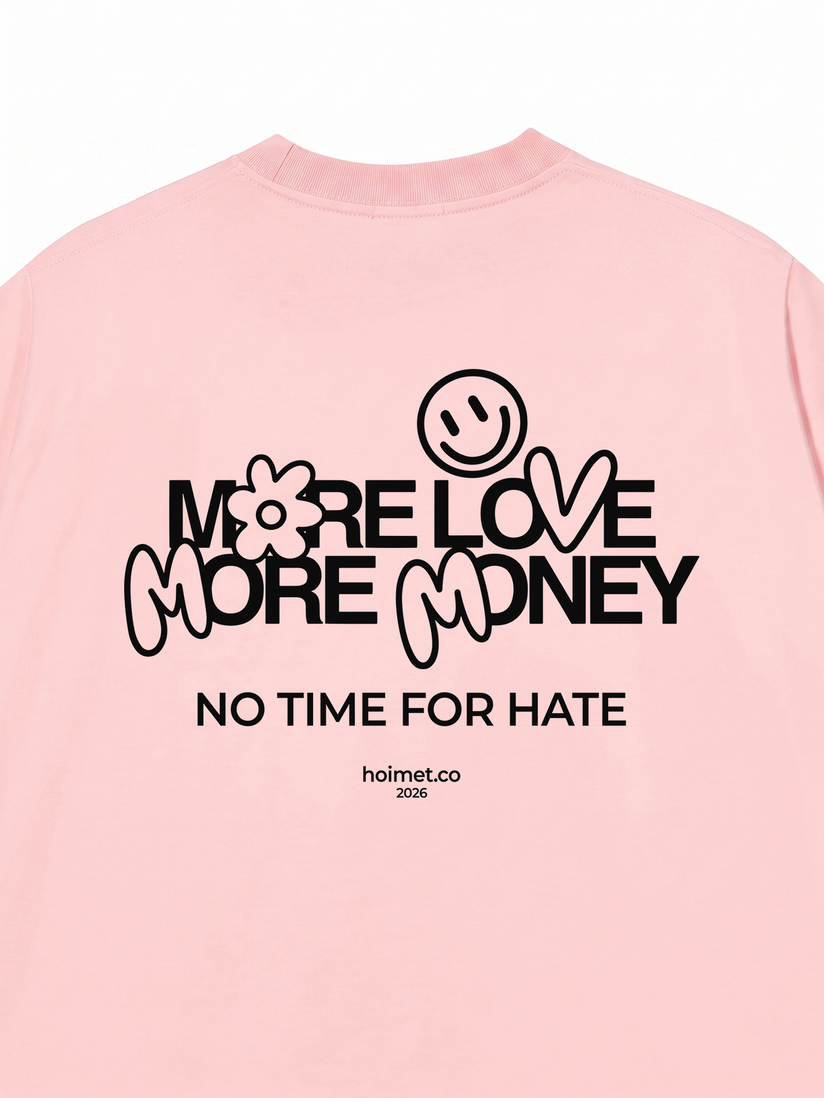 Áo Thun Relaxed Fit More Love More Money