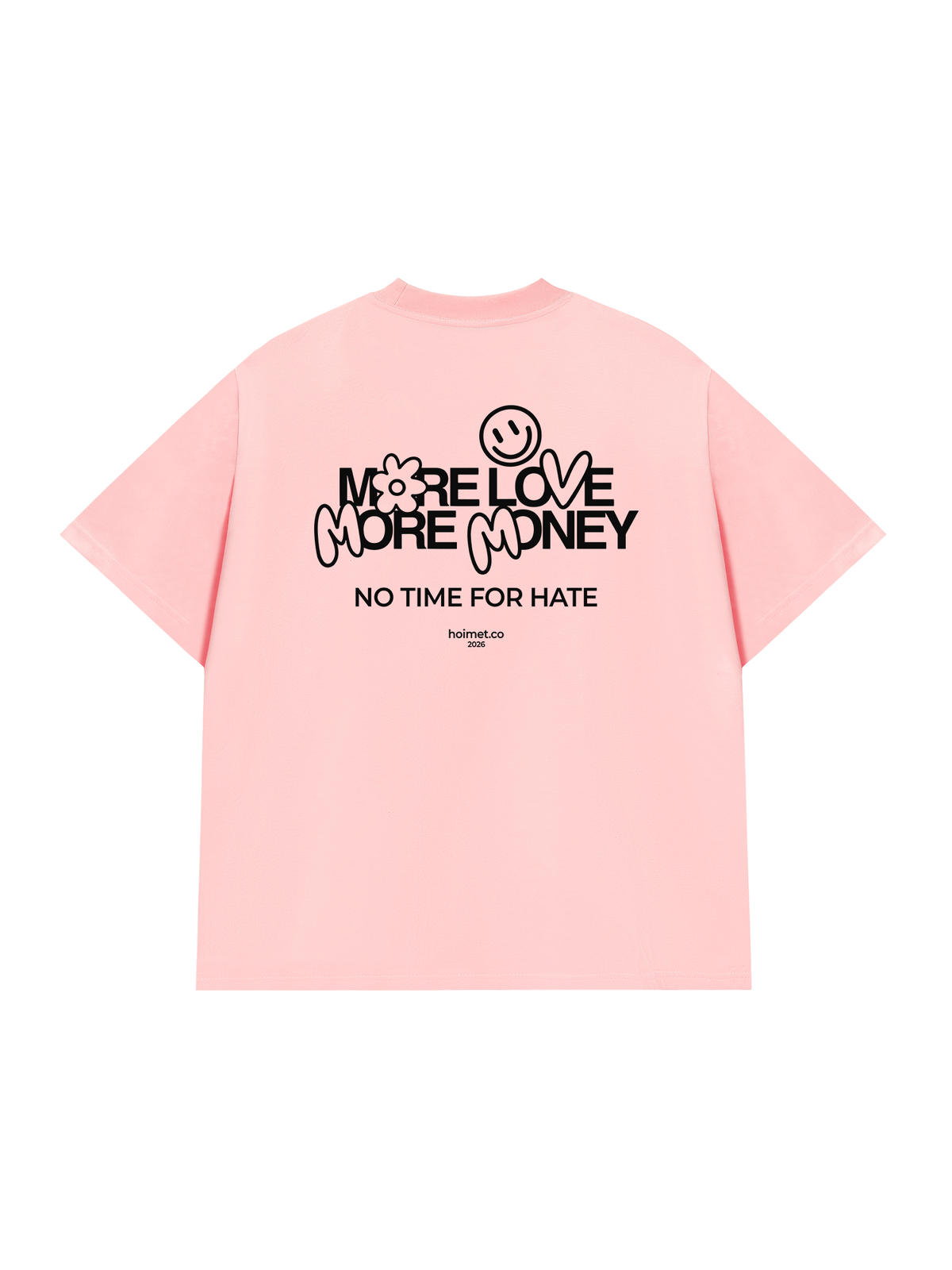 Áo Thun Relaxed Fit More Love More Money