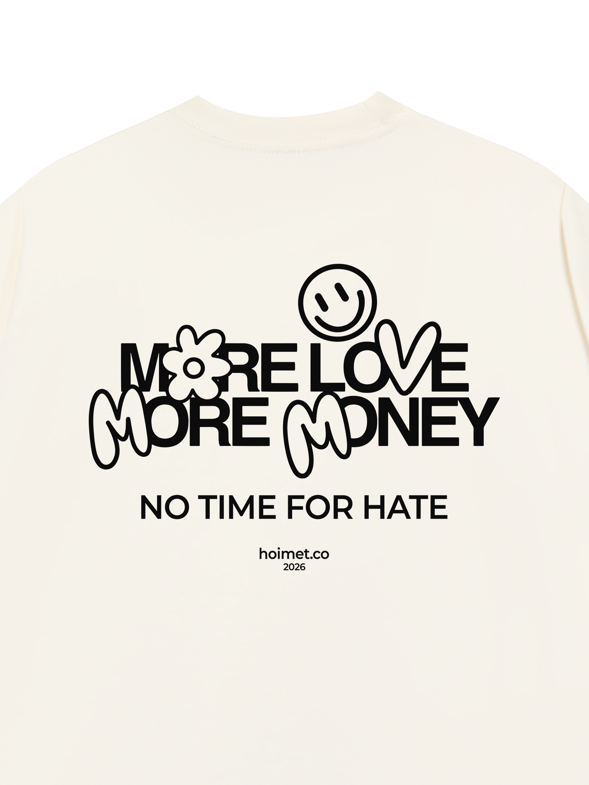 Áo Thun Relaxed Fit More Love More Money