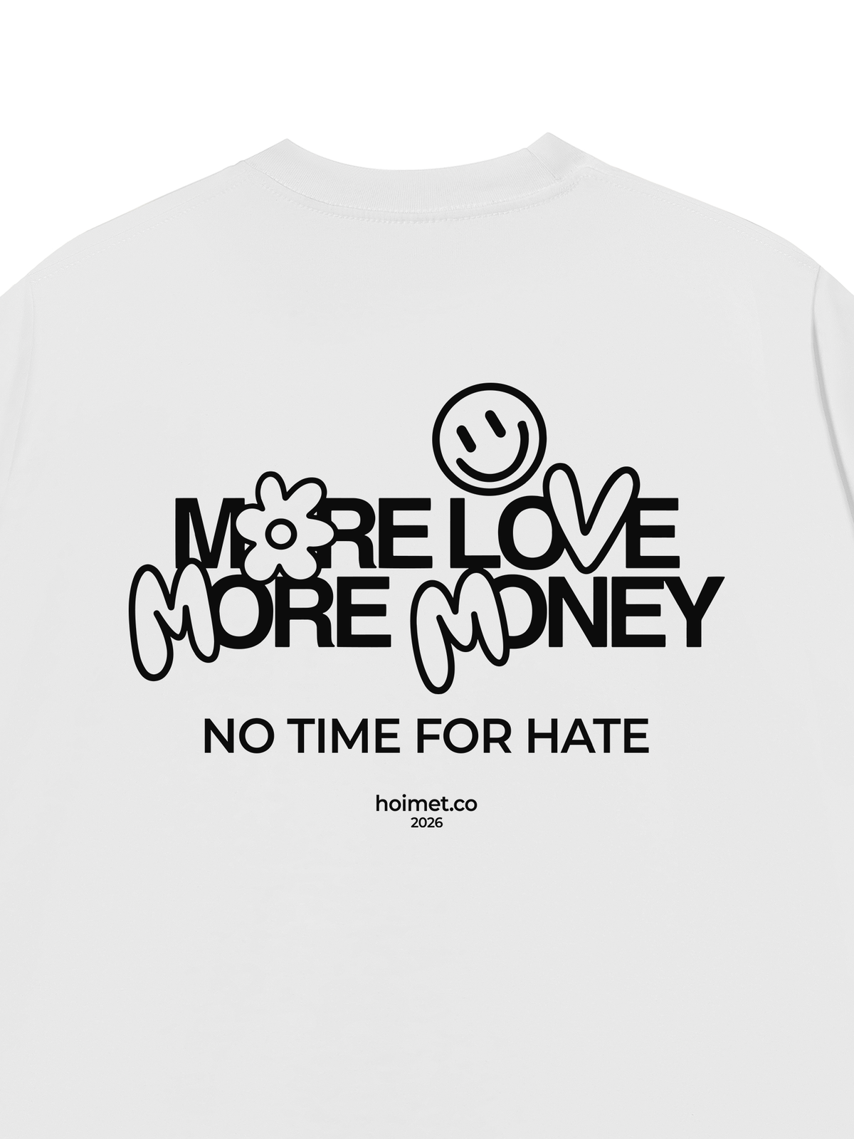 Áo Thun Relaxed Fit More Love More Money