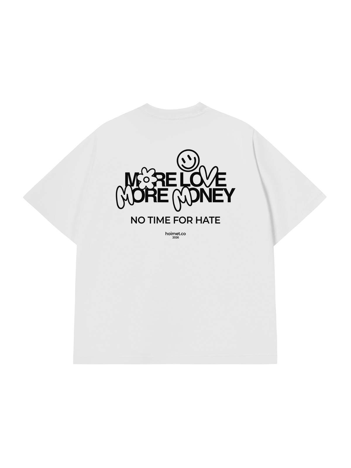 Áo Thun Relaxed Fit More Love More Money