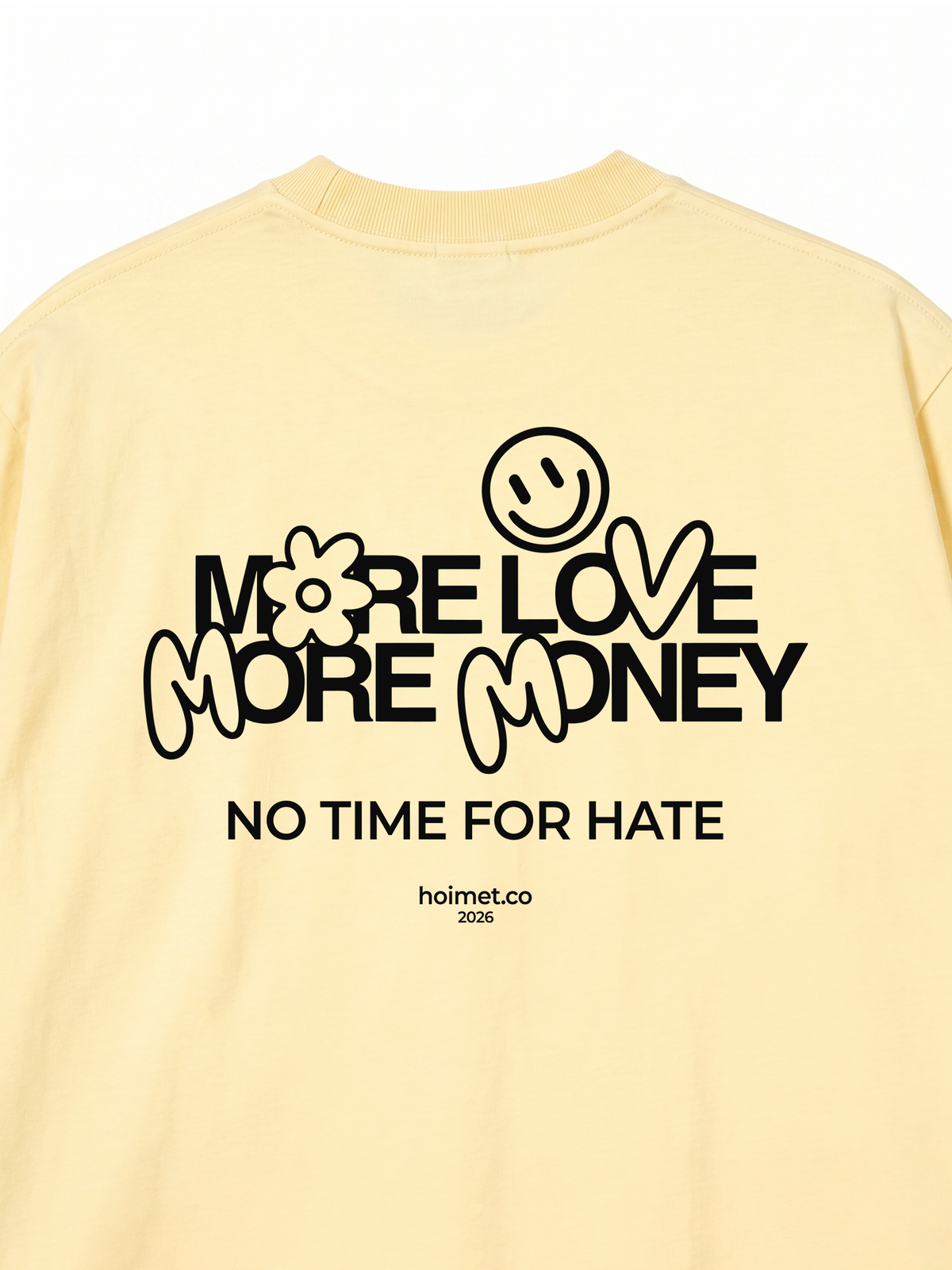 Áo Thun Relaxed Fit More Love More Money