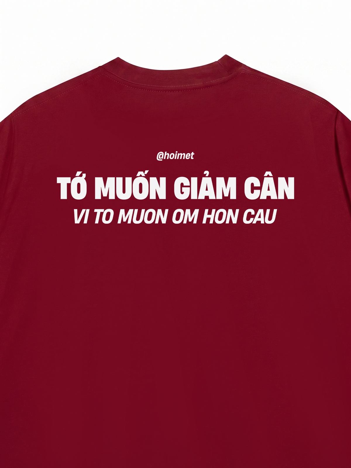Áo Thun Relaxed Fit Muốn Ôm Hôn Cậu