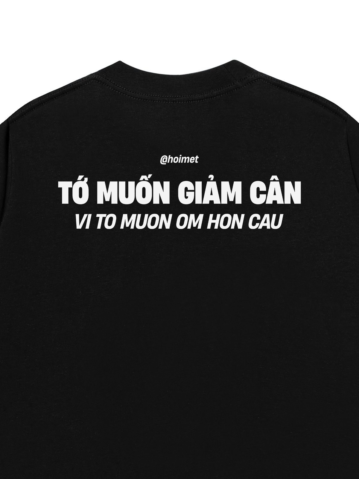 Áo Thun Relaxed Fit Muốn Ôm Hôn Cậu