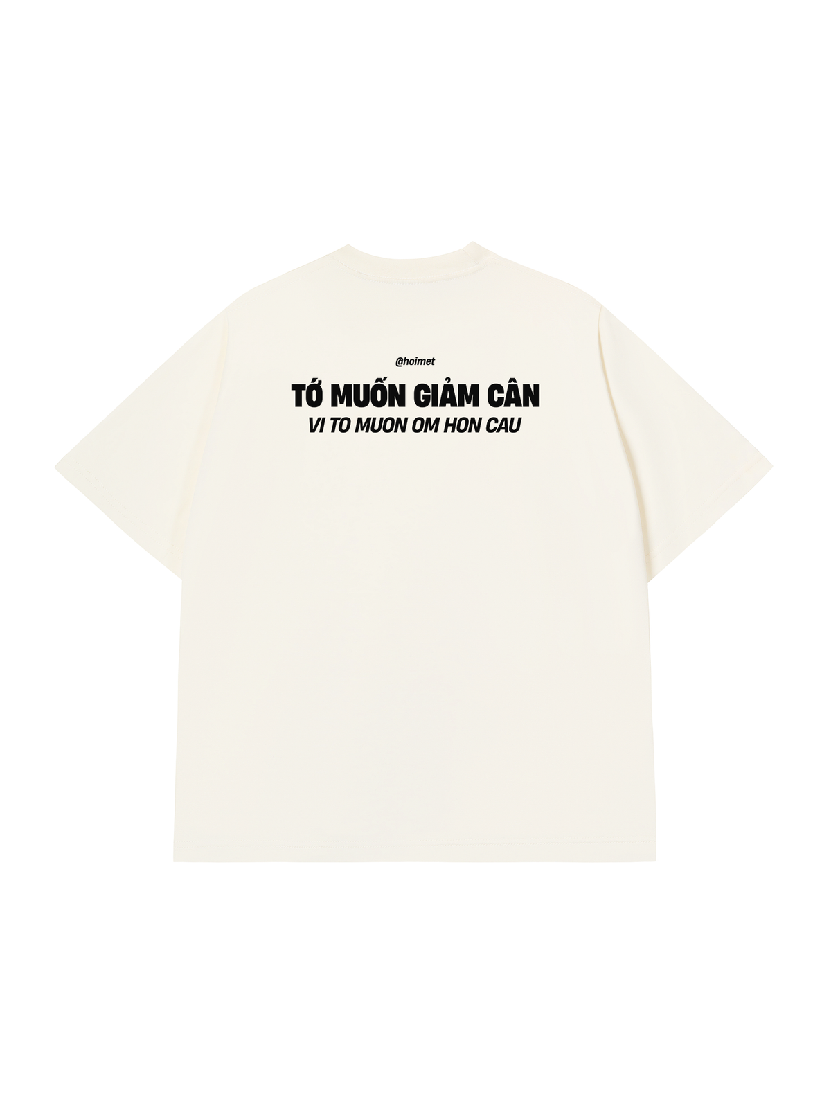 Áo Thun Relaxed Fit Muốn Ôm Hôn Cậu