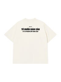 Áo Thun Relaxed Fit Muốn Ôm Hôn Cậu