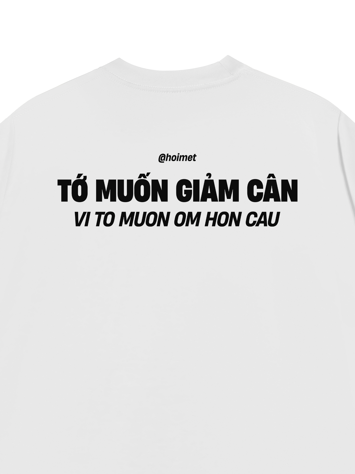 Áo Thun Relaxed Fit Muốn Ôm Hôn Cậu