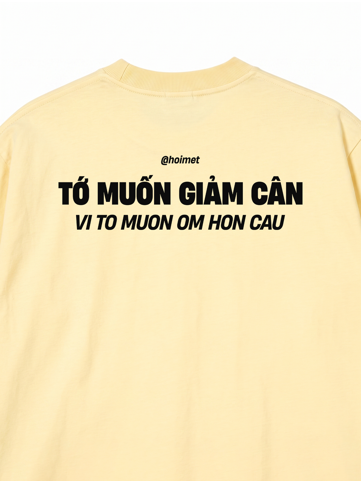 Áo Thun Relaxed Fit Muốn Ôm Hôn Cậu