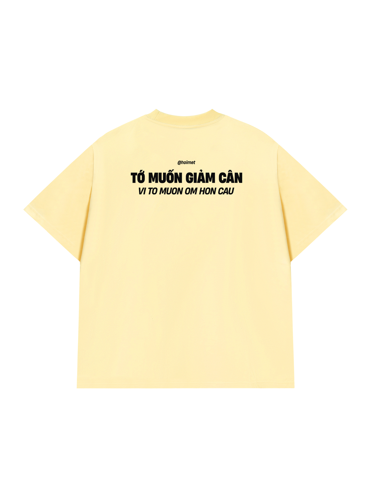 Áo Thun Relaxed Fit Muốn Ôm Hôn Cậu