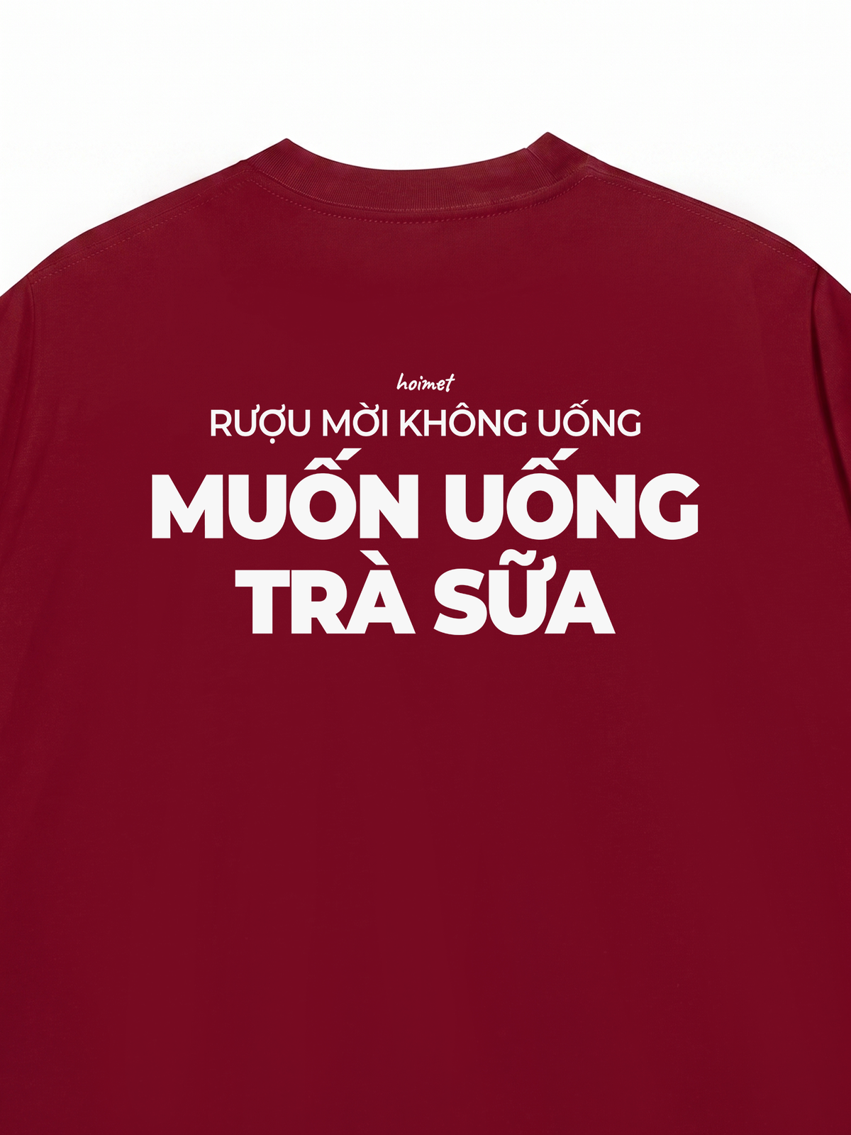 Áo Thun Relaxed Fit Muốn Uống Trà Sữa