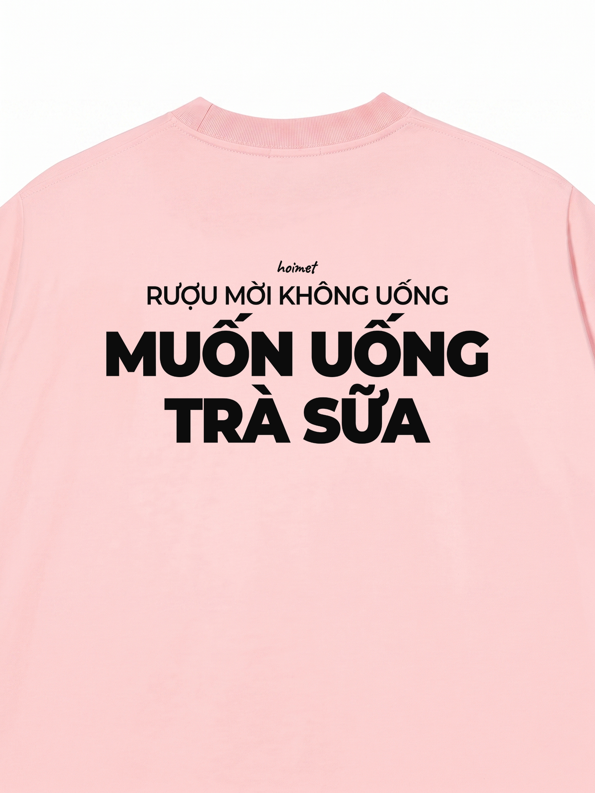 Áo Thun Relaxed Fit Muốn Uống Trà Sữa