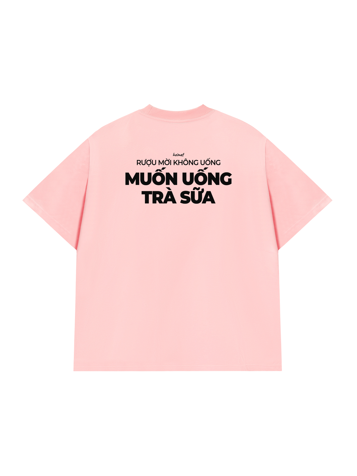 Áo Thun Relaxed Fit Muốn Uống Trà Sữa