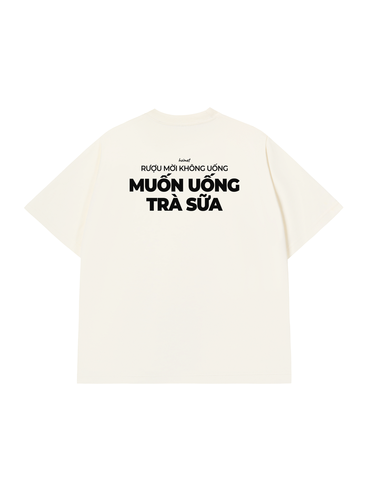 Áo Thun Relaxed Fit Muốn Uống Trà Sữa