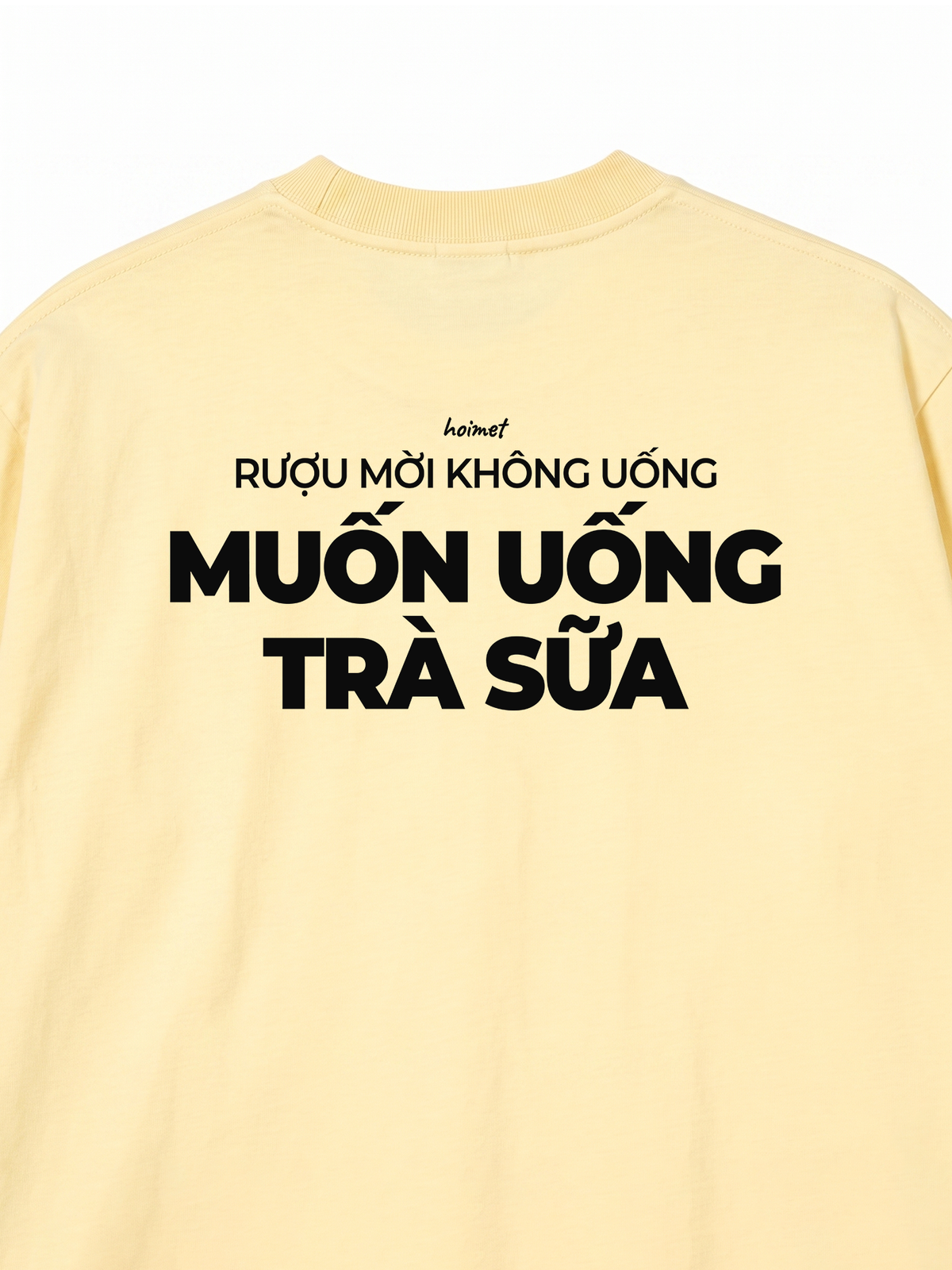 Áo Thun Relaxed Fit Muốn Uống Trà Sữa
