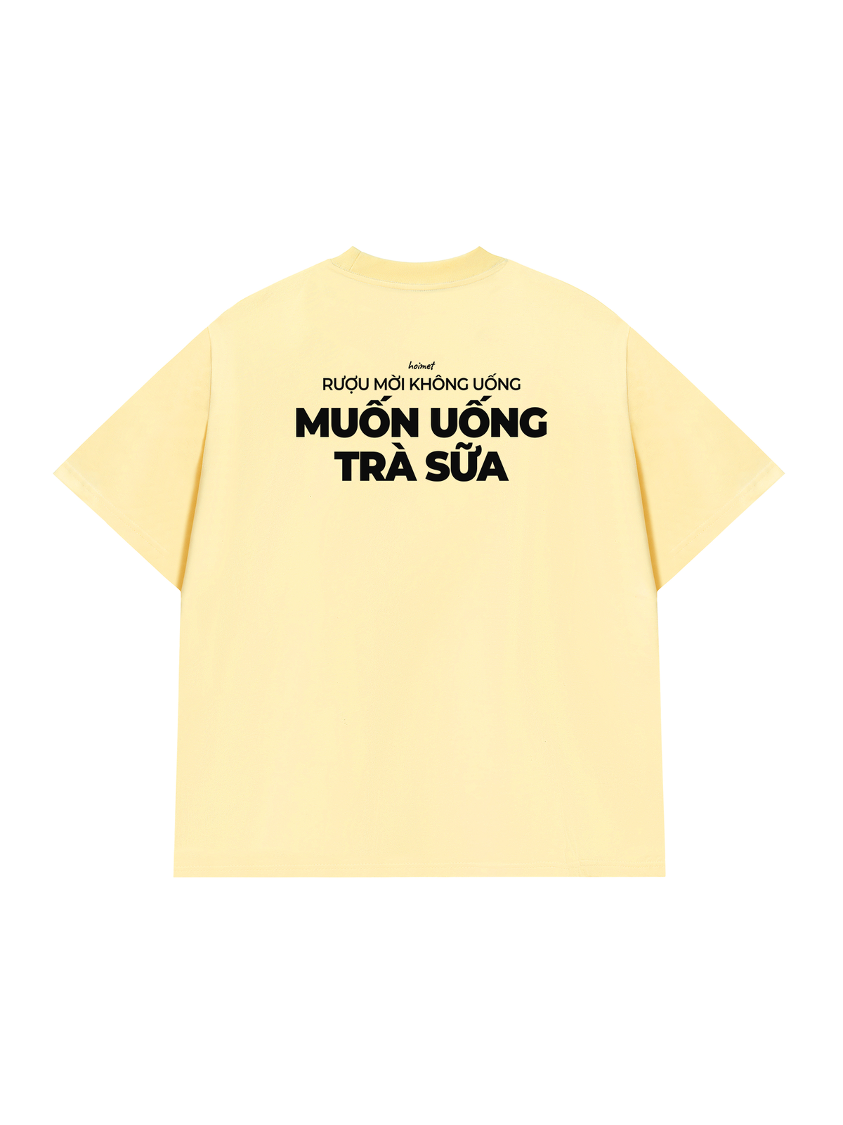 Áo Thun Relaxed Fit Muốn Uống Trà Sữa