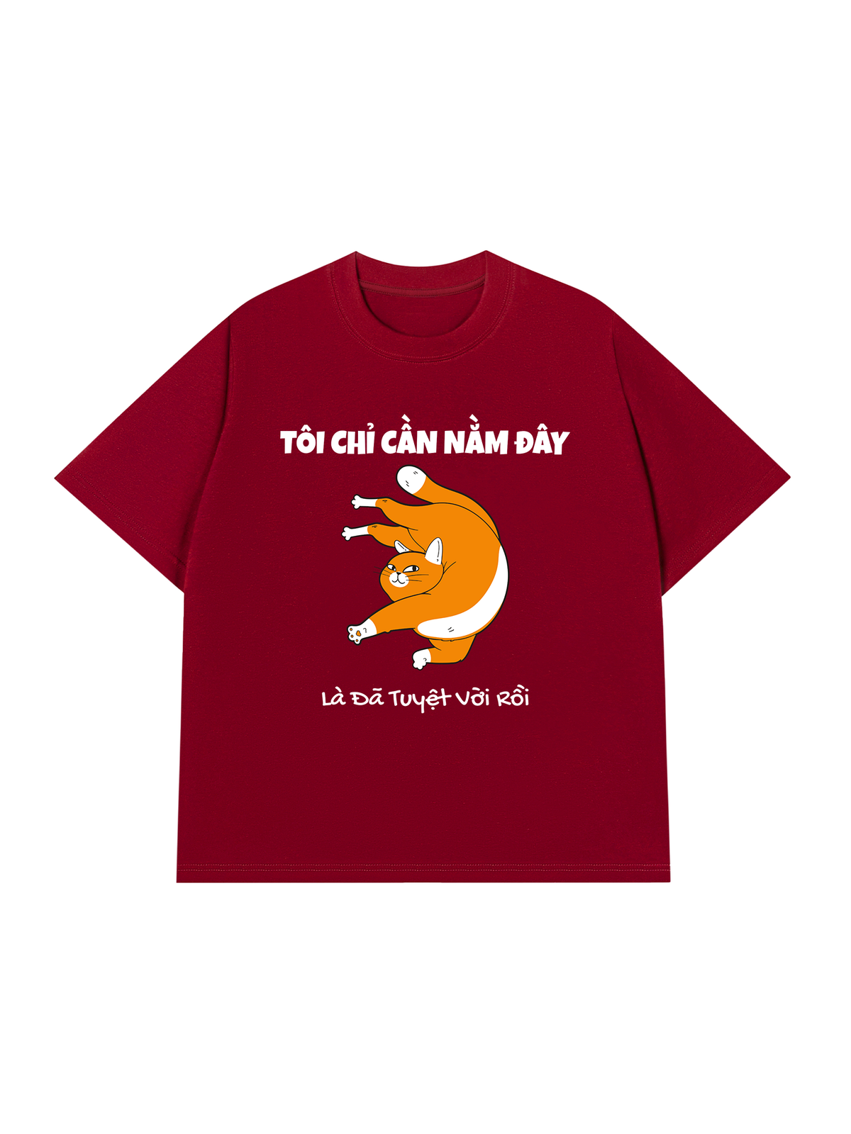Áo Thun Relaxed Fit Nằm Là Đã Tuyệt Vời