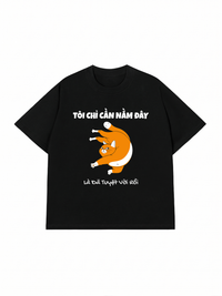 Áo Thun Relaxed Fit Nằm Là Đã Tuyệt Vời