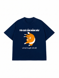 Áo Thun Relaxed Fit Nằm Là Đã Tuyệt Vời