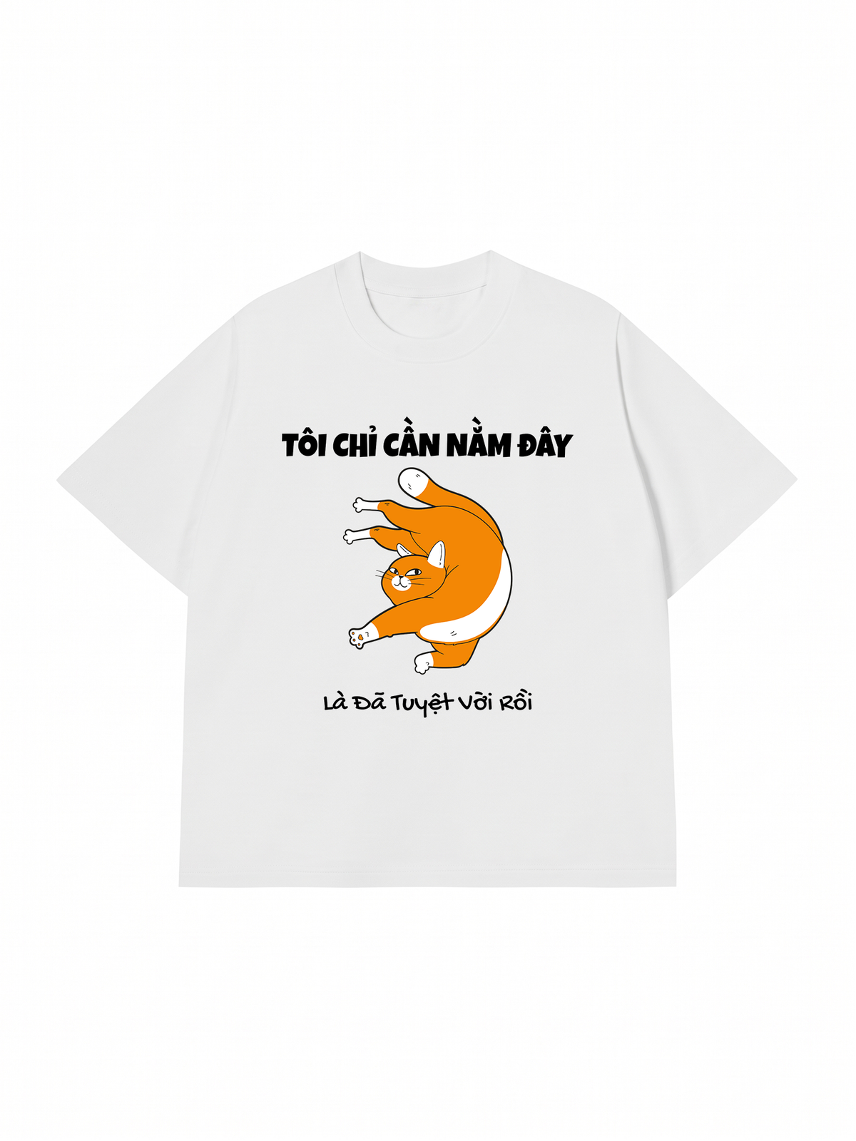 Áo Thun Relaxed Fit Nằm Là Đã Tuyệt Vời