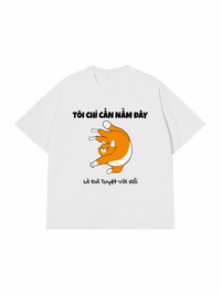 Áo Thun Relaxed Fit Nằm Là Đã Tuyệt Vời