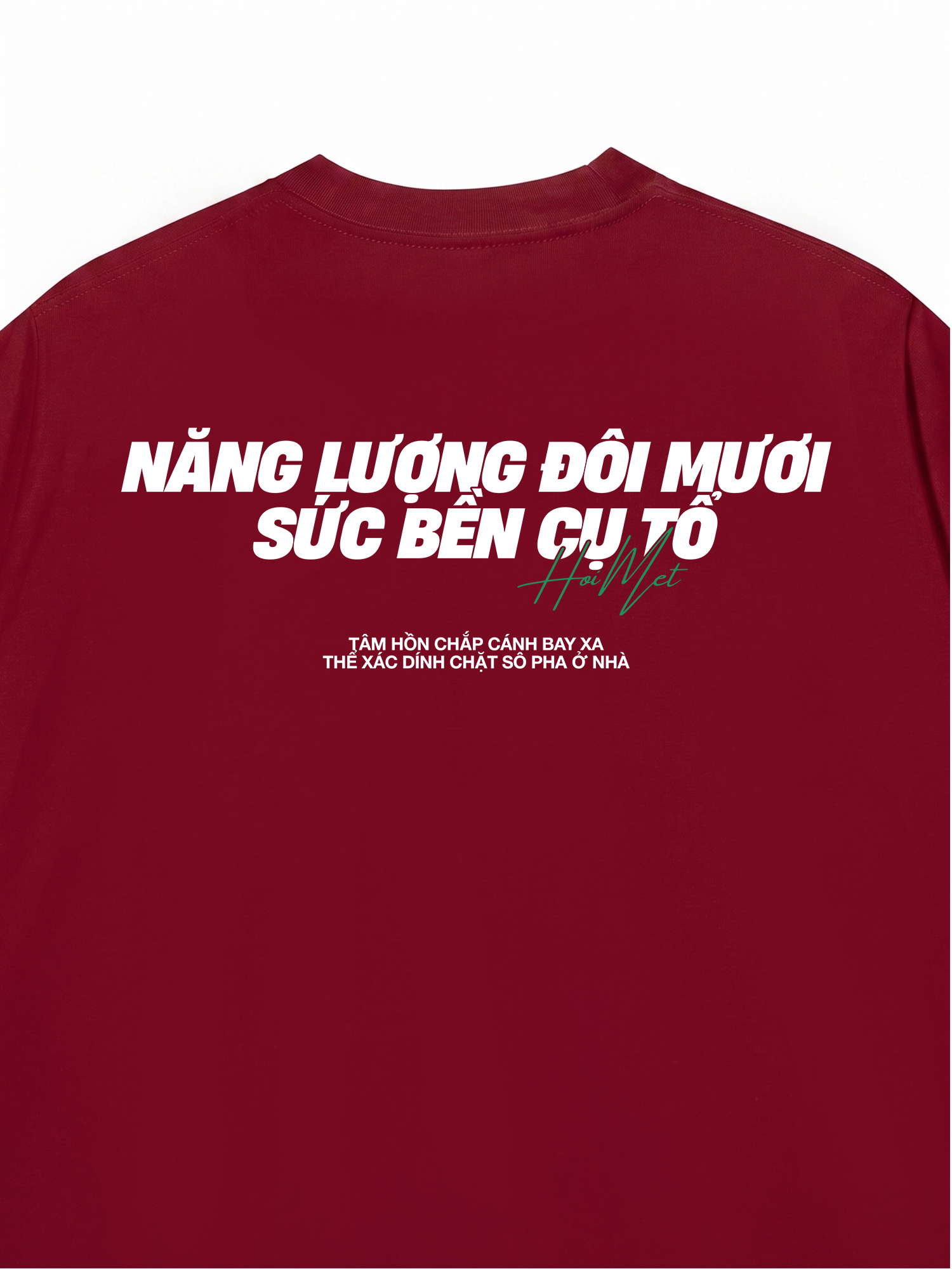 Áo Thun Relaxed Fit Năng Lượng Đôi Mươi