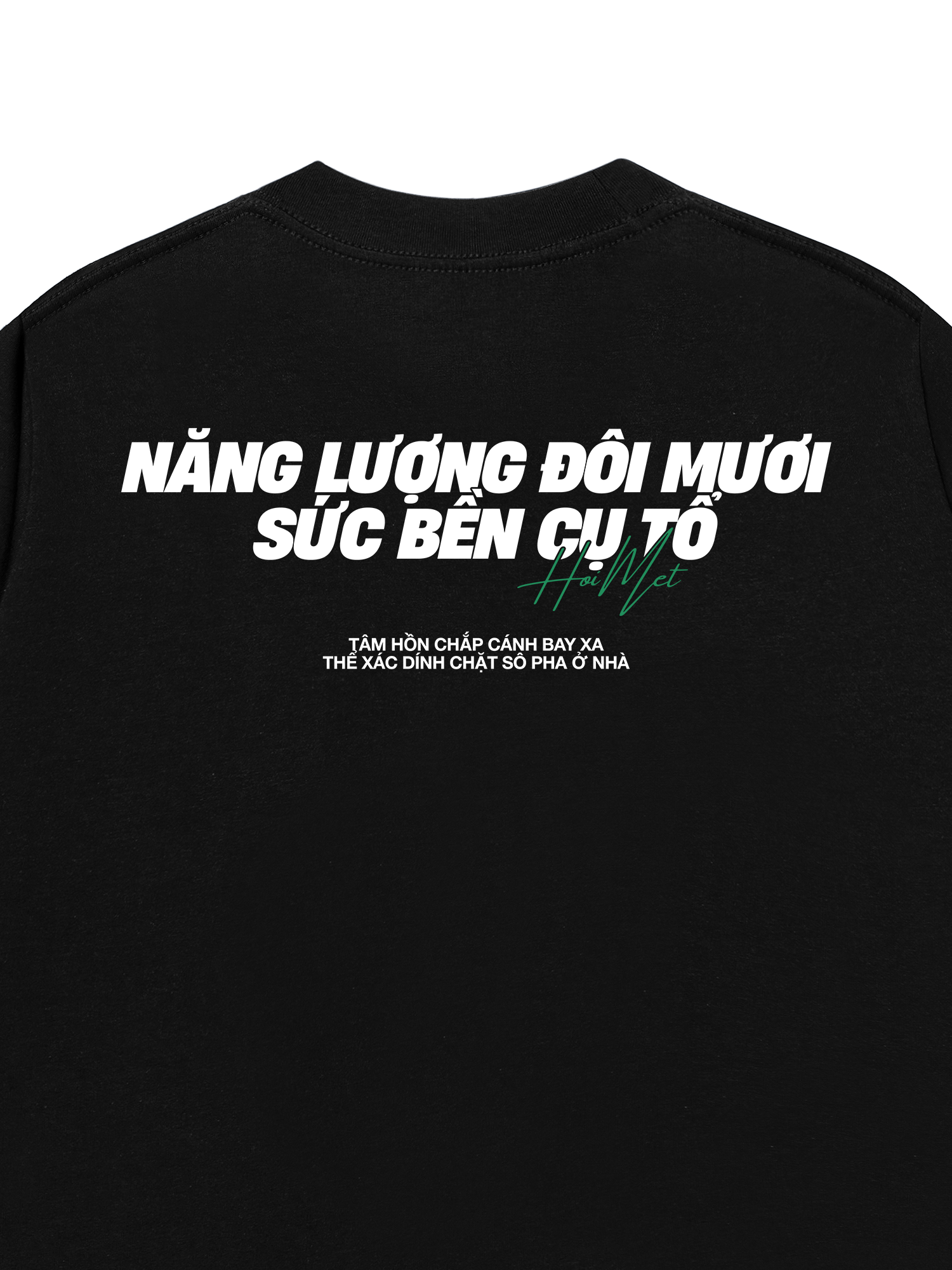 Áo Thun Relaxed Fit Năng Lượng Đôi Mươi