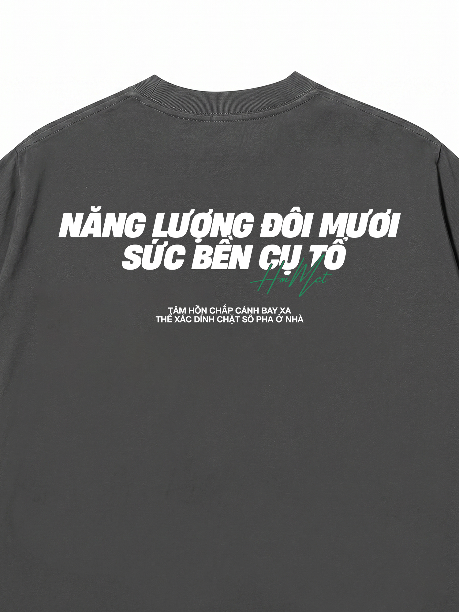 Áo Thun Relaxed Fit Năng Lượng Đôi Mươi