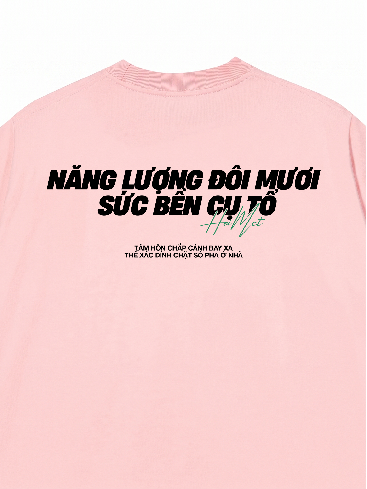 Áo Thun Relaxed Fit Năng Lượng Đôi Mươi