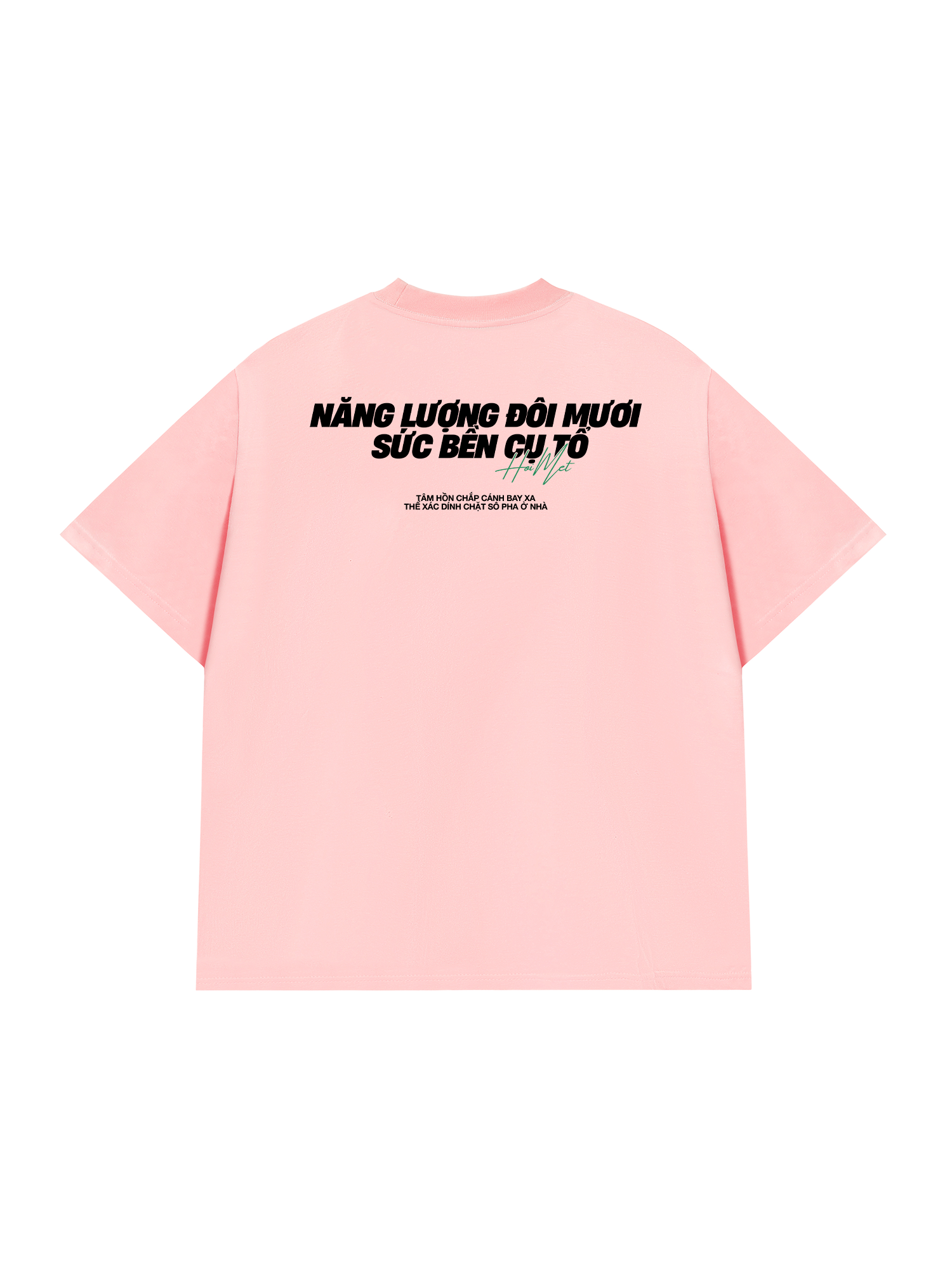 Áo Thun Relaxed Fit Năng Lượng Đôi Mươi