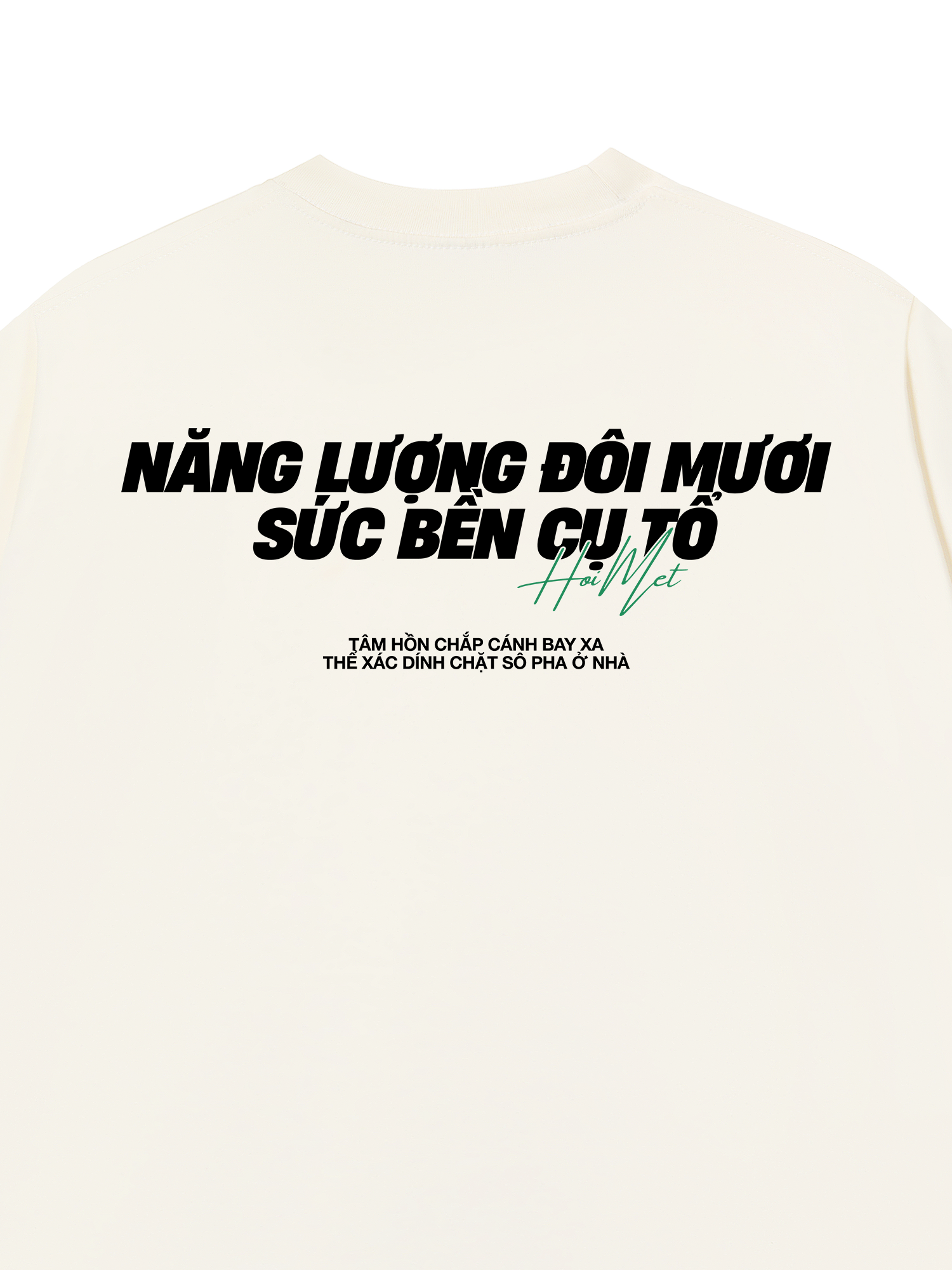 Áo Thun Relaxed Fit Năng Lượng Đôi Mươi