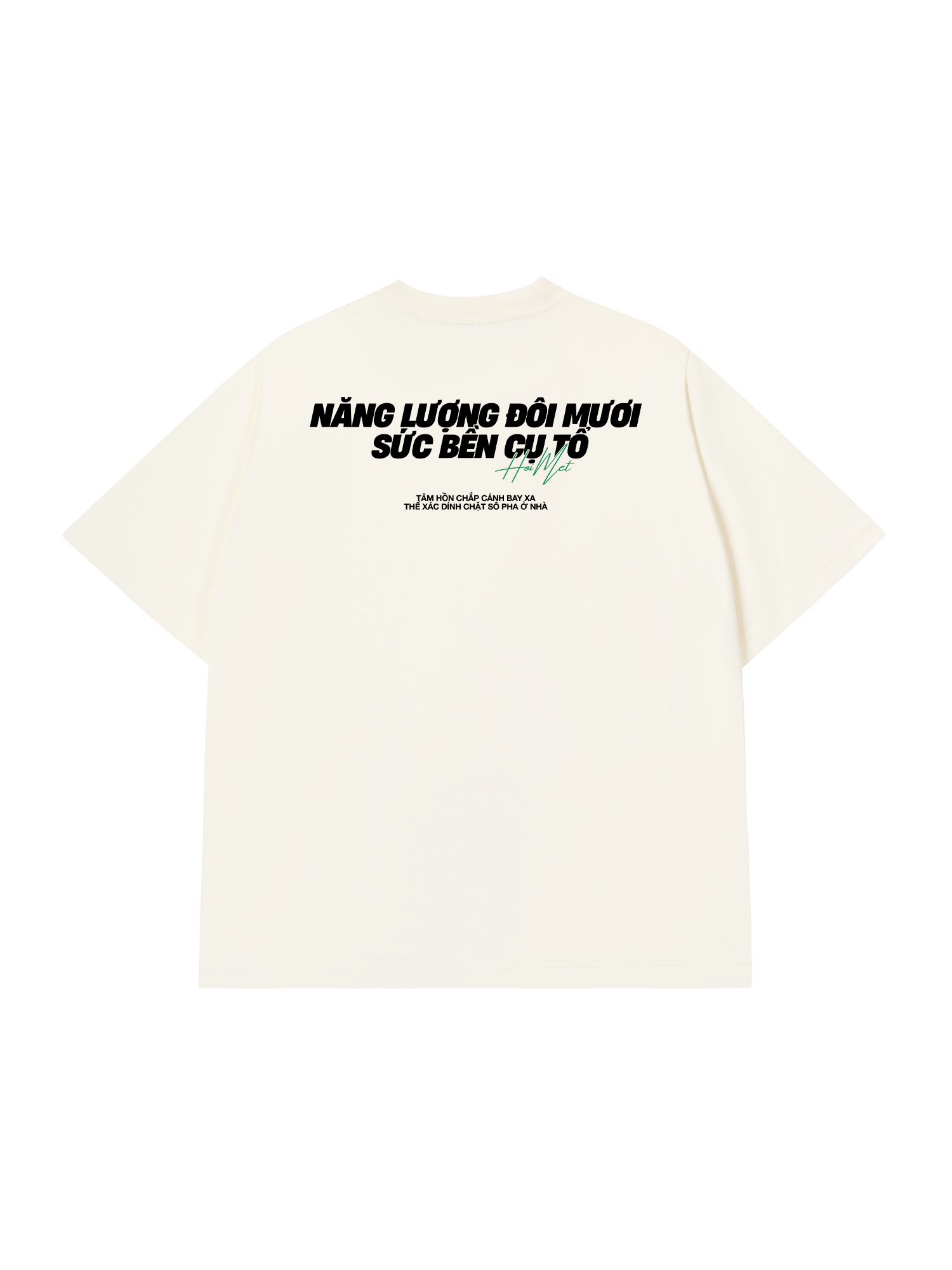Áo Thun Relaxed Fit Năng Lượng Đôi Mươi