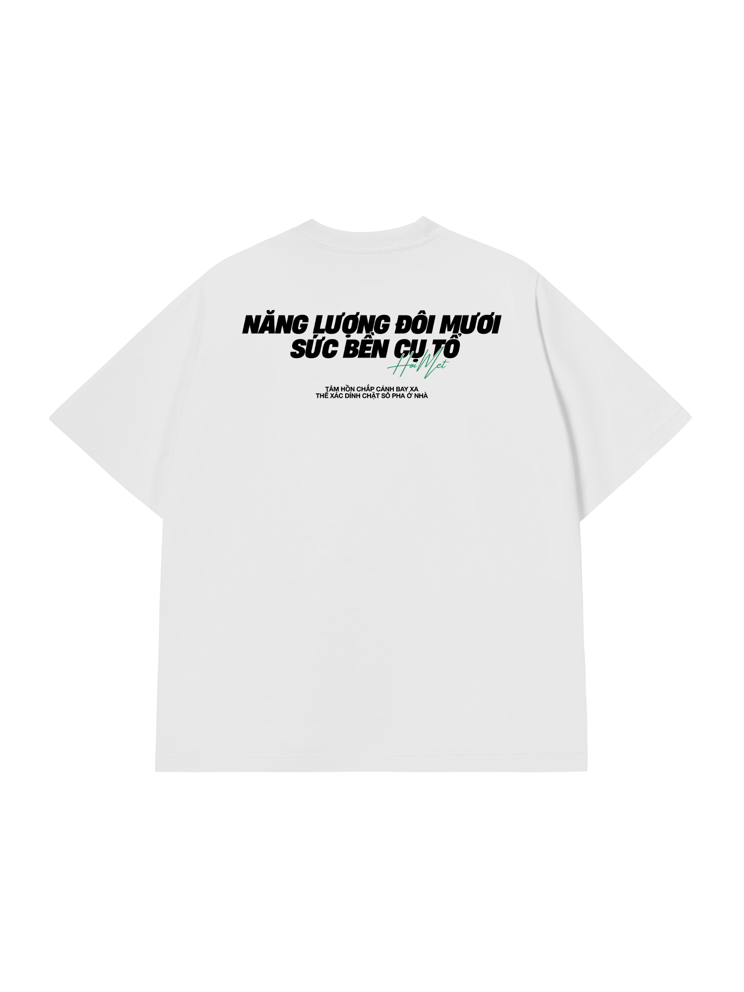 Áo Thun Relaxed Fit Năng Lượng Đôi Mươi