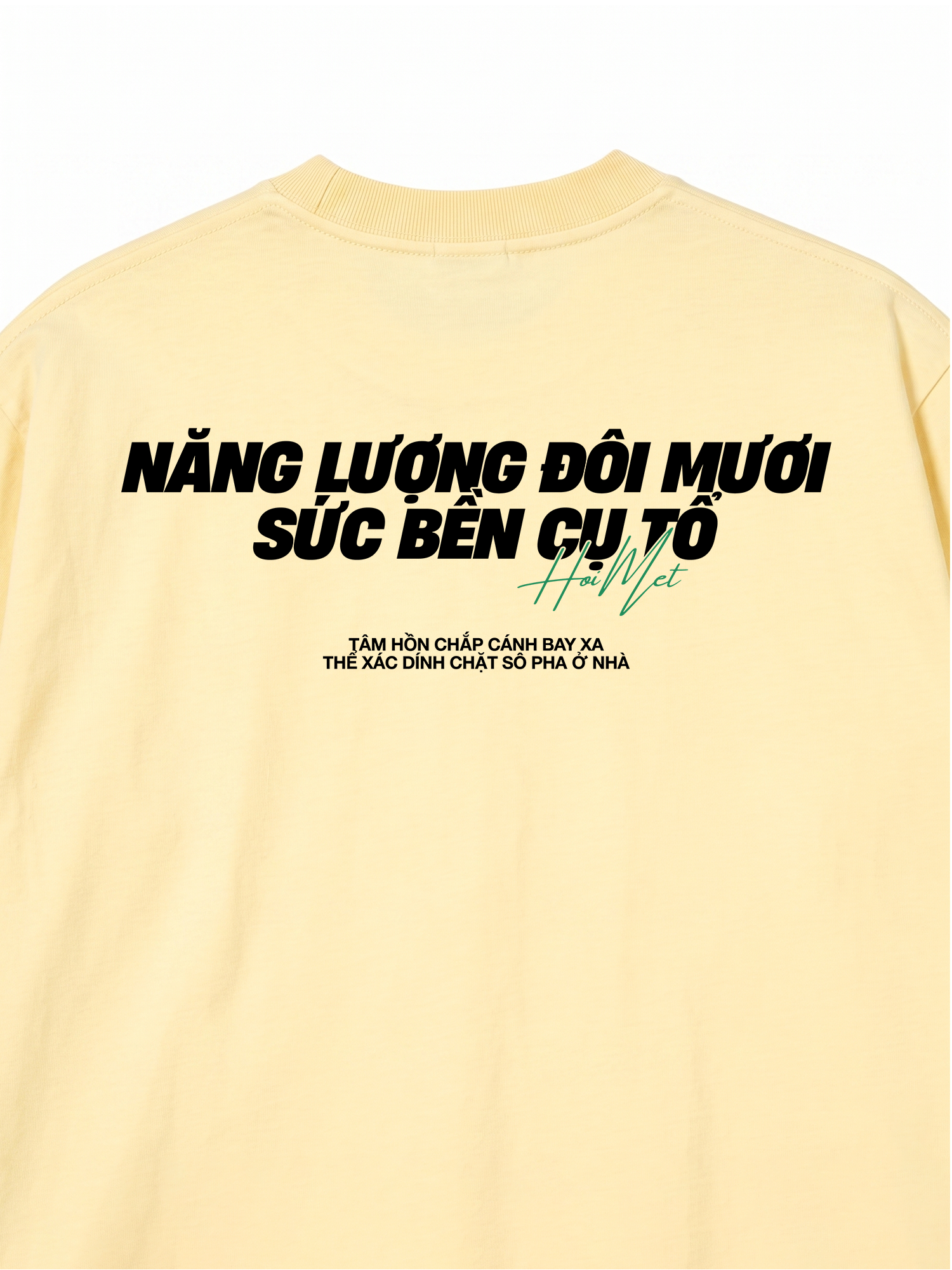 Áo Thun Relaxed Fit Năng Lượng Đôi Mươi