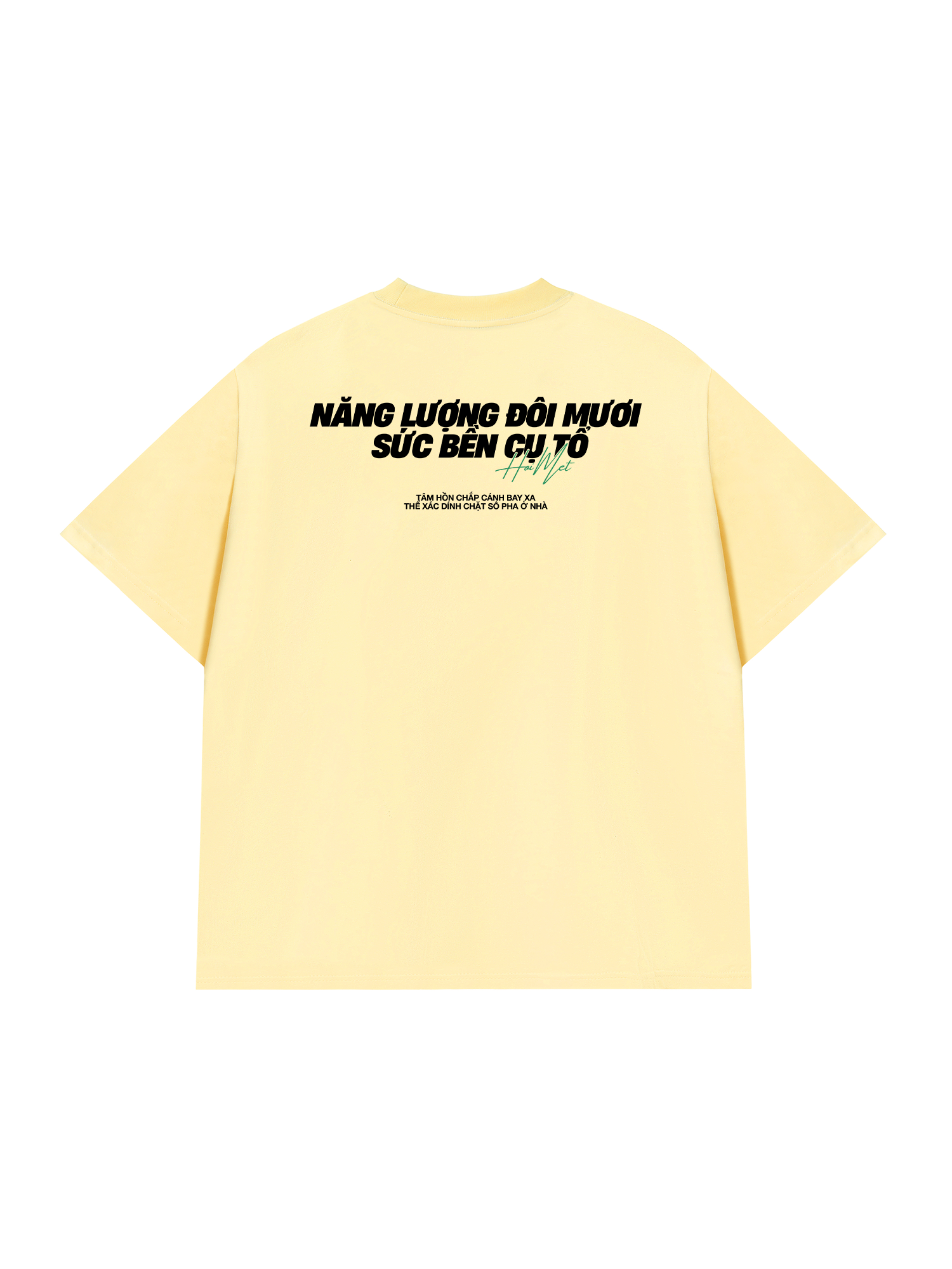 Áo Thun Relaxed Fit Năng Lượng Đôi Mươi