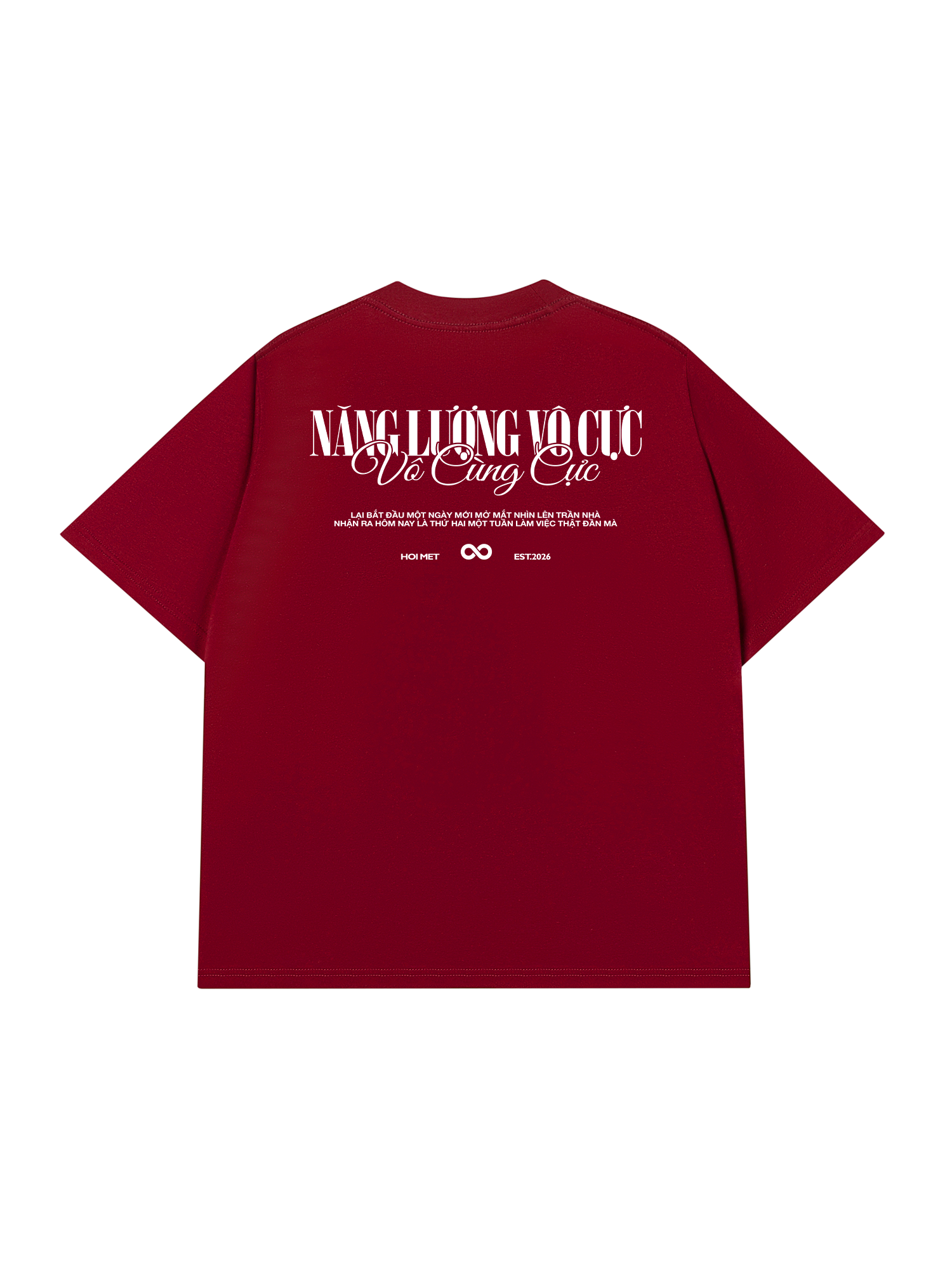 Áo Thun Relaxed Fit Năng Lượng Vô Cực