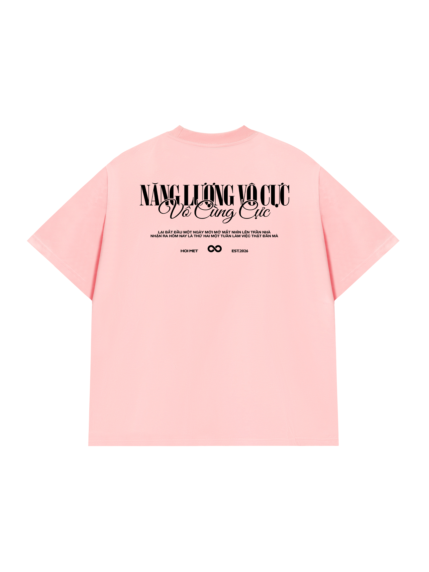 Áo Thun Relaxed Fit Năng Lượng Vô Cực