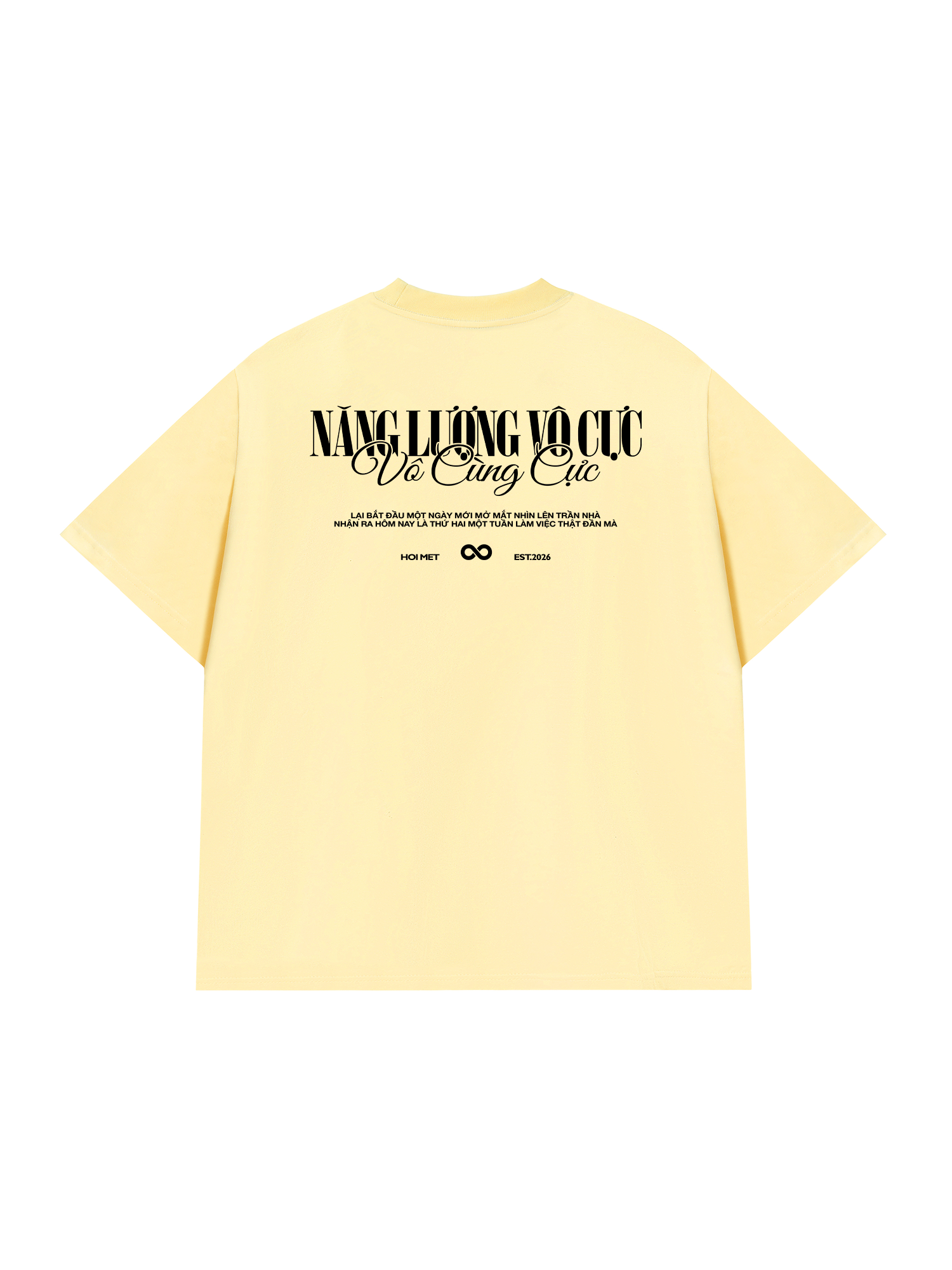 Áo Thun Relaxed Fit Năng Lượng Vô Cực
