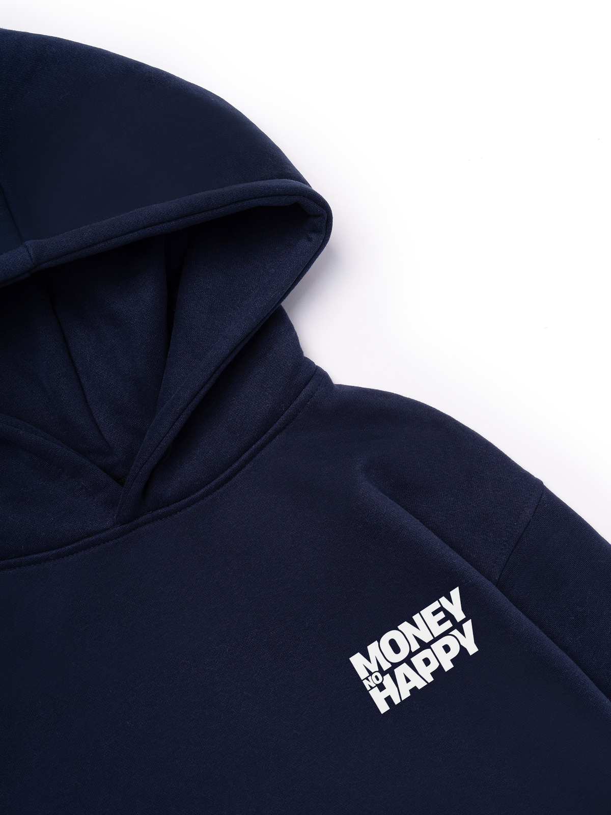 Áo Hoodie Nỉ Hai Da No Money No Happy