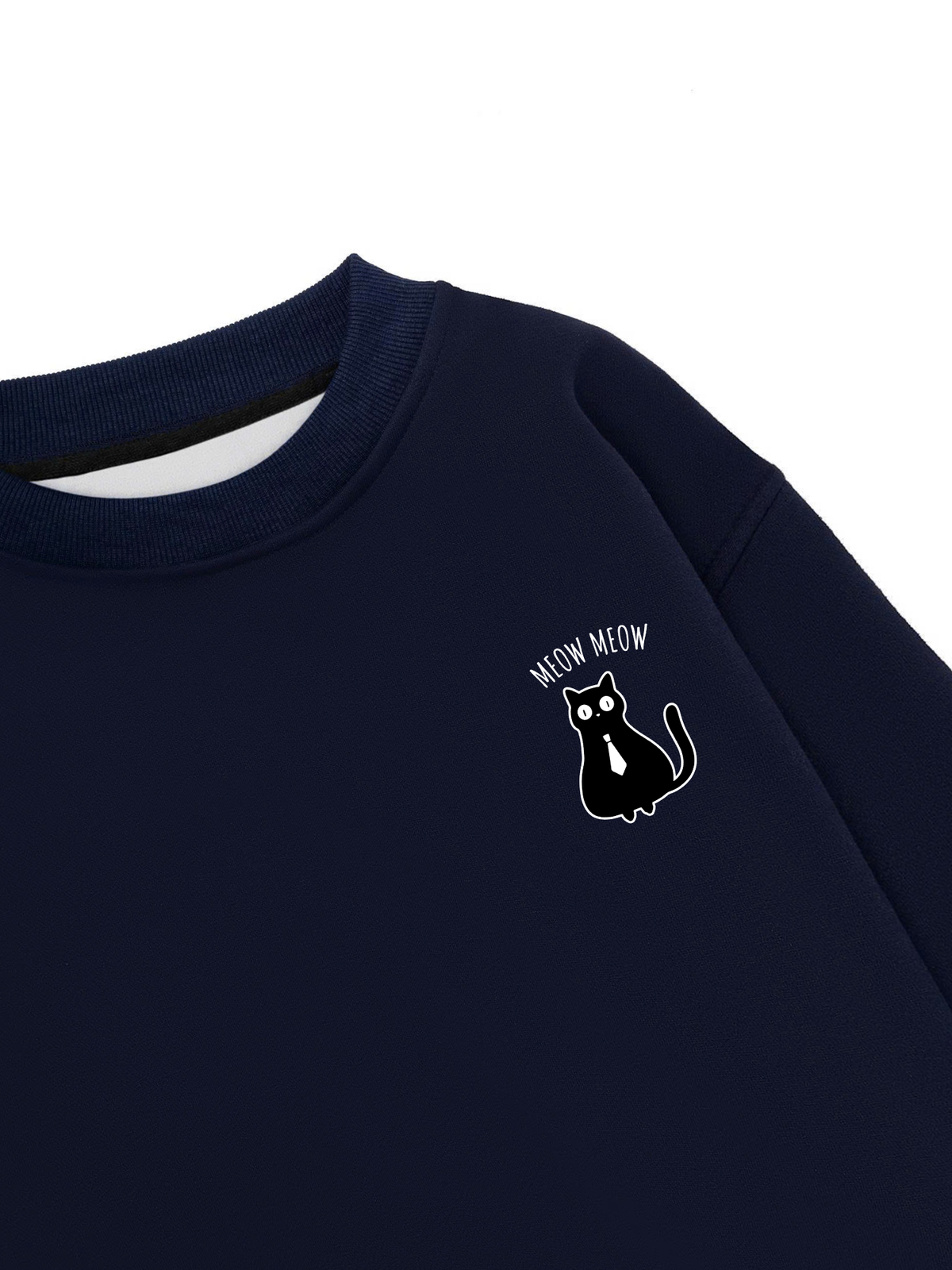 Áo Sweater Nỉ Hai Da No Stress