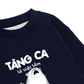 Áo Sweater Nỉ Hai Da Tăng Ca