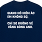 Áo Thun Relaxed Fit Sợ Vắng Bóng Anh