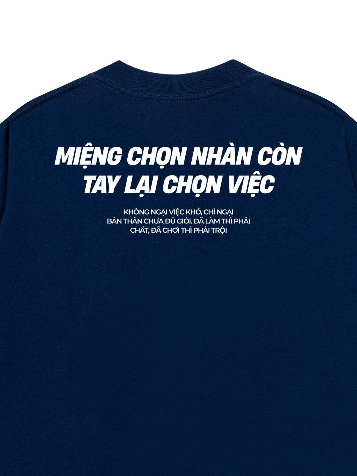 Áo Thun Relaxed Fit Miệng Chọn Nhàn Tay Chọn Việc