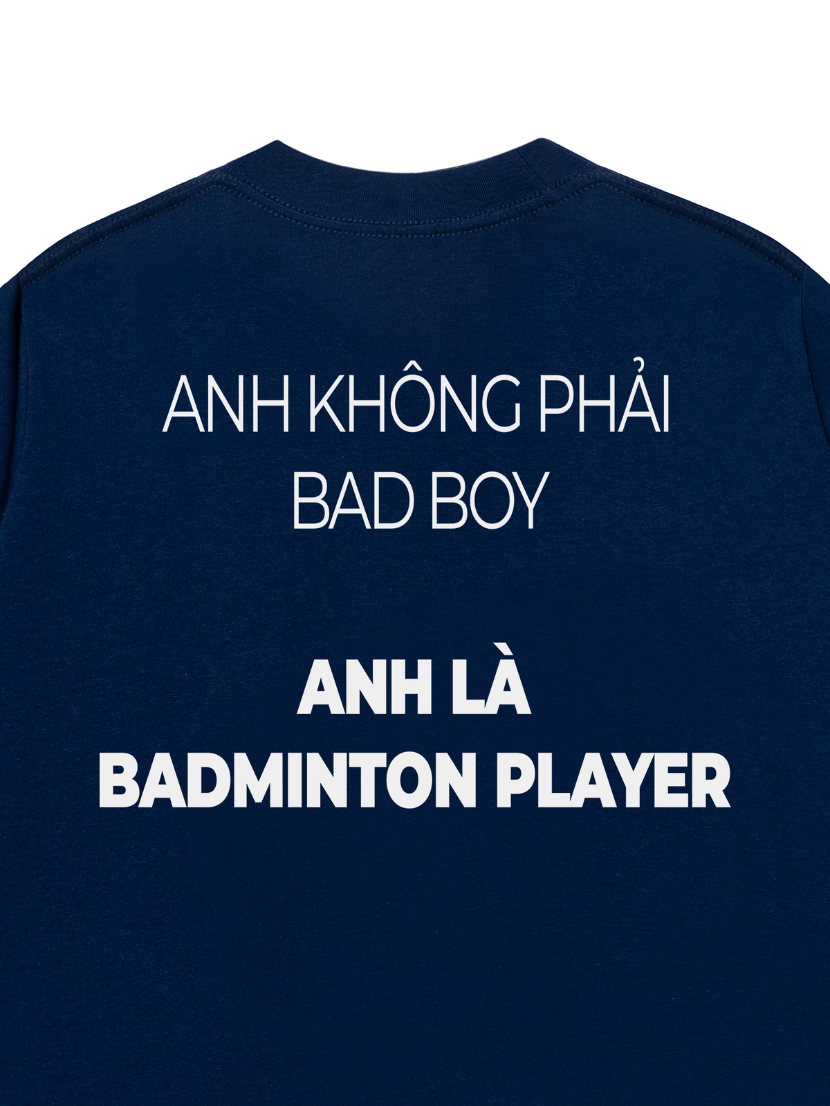 Áo Thun Relaxed Fit Không Phải Bad Boy
