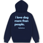 Áo Hoodie Nỉ Hai Da I Love Dog